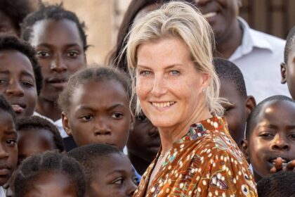 Duchess Sophie wakes to find a hippo outside her tent in extraordinary night-time encounter
