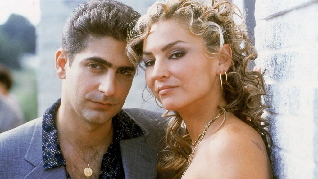 Sopranos star Drea de Matteo, 54, looks ageless as she walks the runway at OnlyFans fashion show