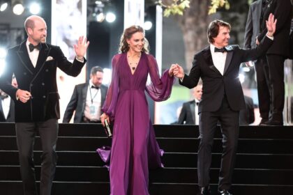Kate Middleton nearly trips after gown mishap during Tom Cruise’s movie premiere