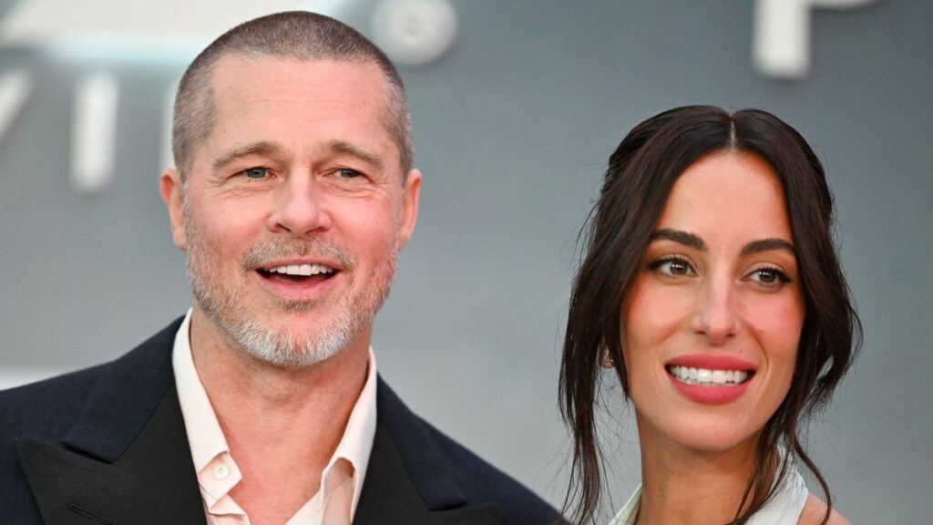 Brad Pitt and Ines de Ramon’s courtside close call with Paul Wesley — and his new wife