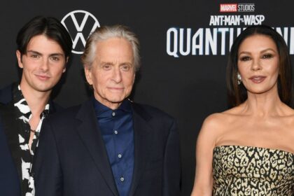 Michael Douglas and Catherine Zeta-Jones celebrate son Dylan’s 26th birthday with never-before-seen family photos