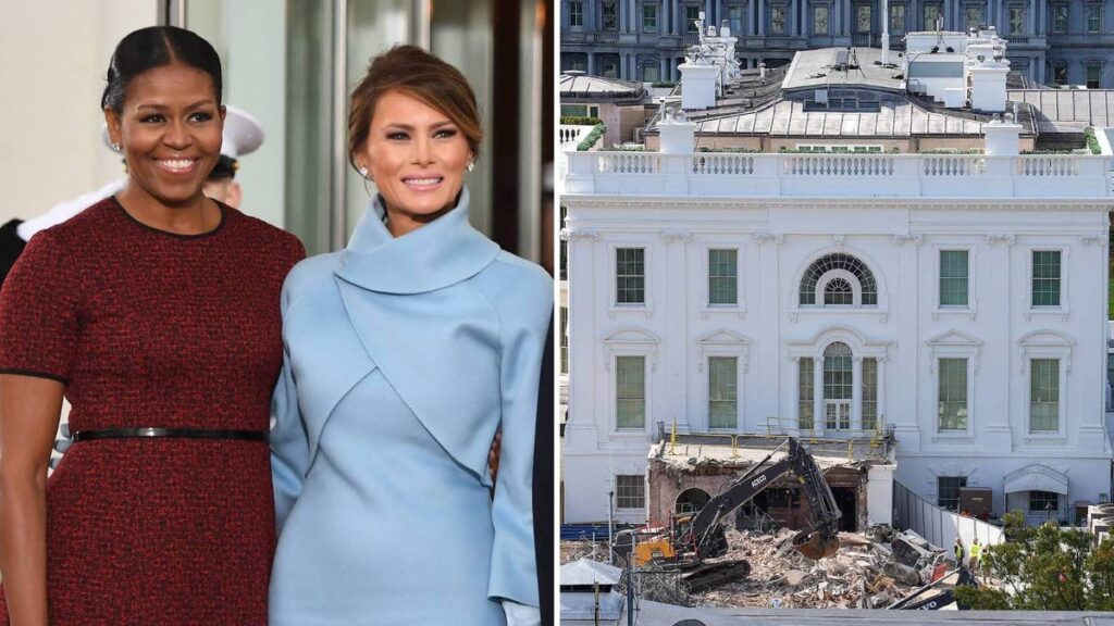 The East Wing’s dramatic transformation under Donald Trump’s presidency — including historic change to the First Lady’s office