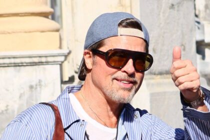 Brad Pitt makes unexpected style statement in pajamas alongside younger girlfriend