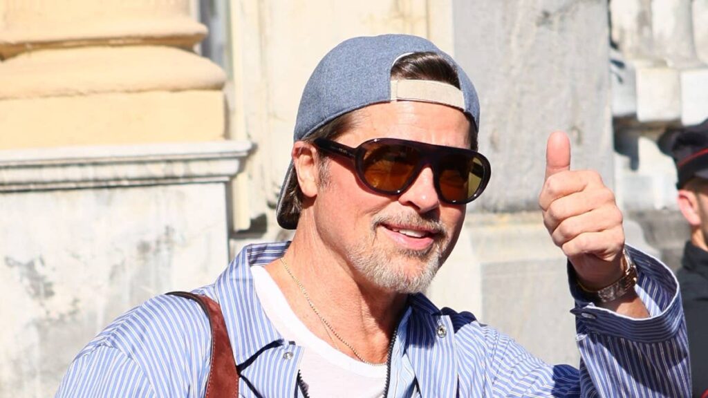 Brad Pitt makes unexpected style statement in pajamas alongside younger girlfriend
