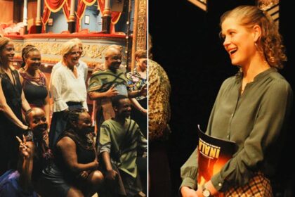 Duke and Duchess of Edinburgh enjoy theatre double date with Lady Louise Windsor and Felix da Silva-Clamp