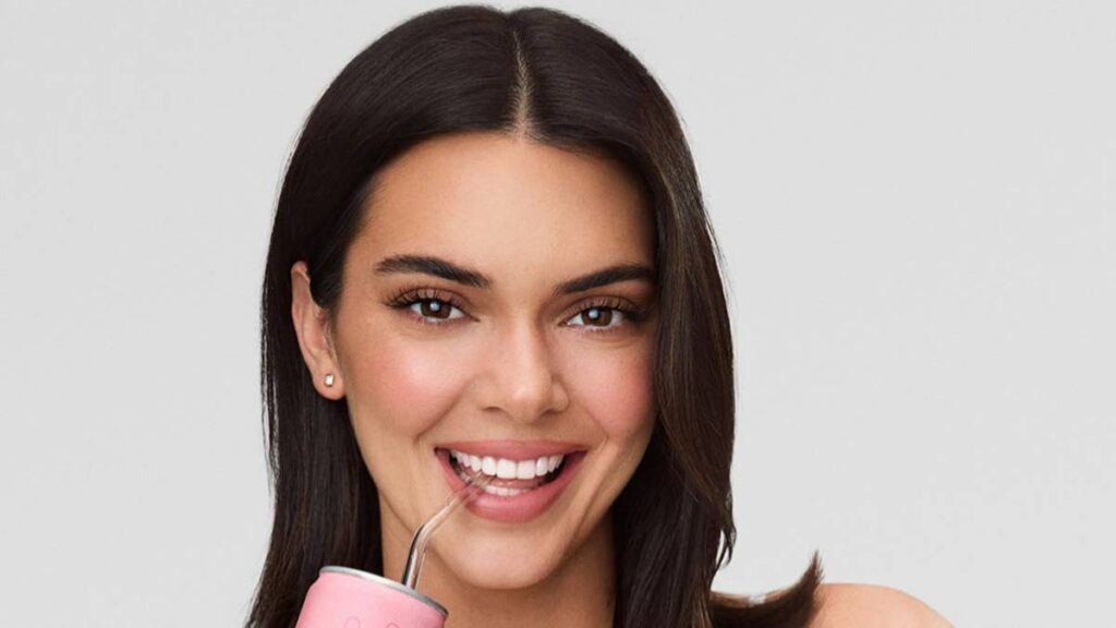 Kendall Jenner just jumped on the functional drink bandwagon. When did they become the new celebrity perfume?