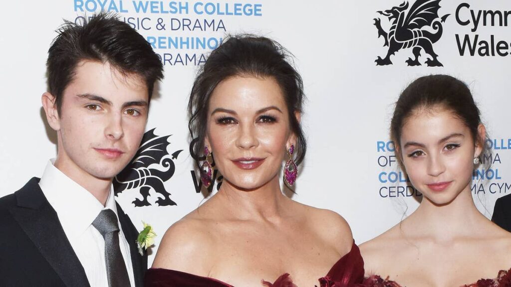 Catherine Zeta-Jones speaks out on ‘horrific’ nepo baby label for kids Dylan and Carys