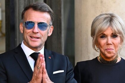 Emmanuel Macron trades the Élysée Palace for jet skis during summer escape