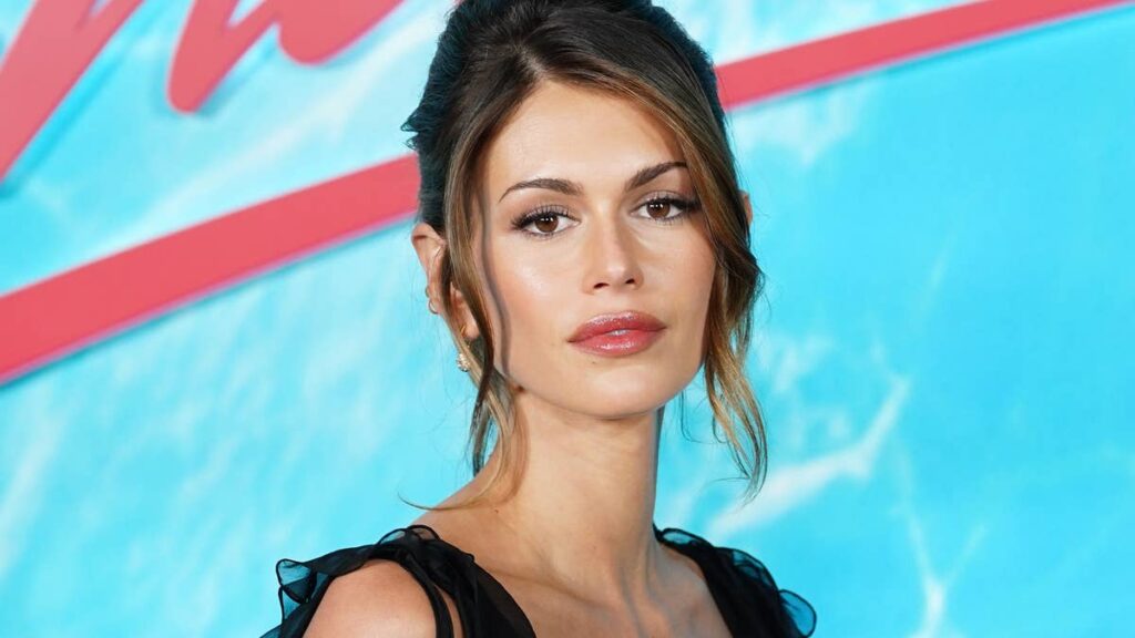 Kaia Gerber is the image of supermodel mother Cindy Crawford in plunging naked dress
