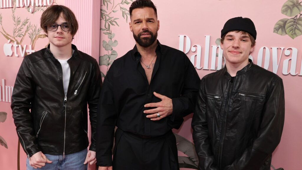Ricky Martin’s twins Matteo and Valentino hit the mall — and turn 18 — in Puerto Rico