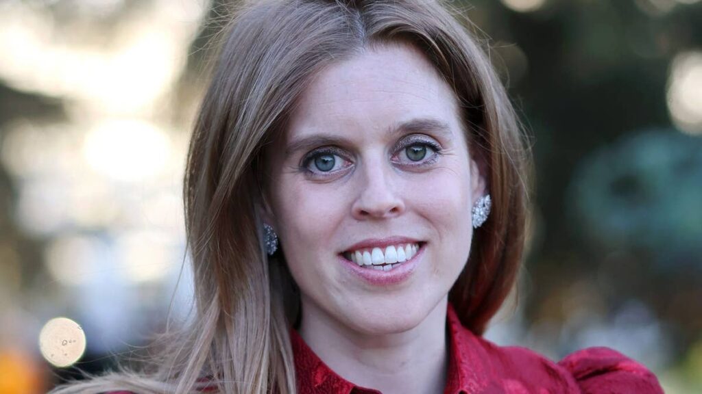 Princess Beatrice is a Gothic goddess in £1.1k directional new look
