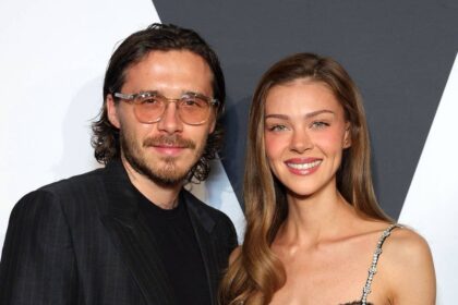 Nicola Peltz wears stunning jewel-encrusted micro-mini for date night with Brooklyn Beckham