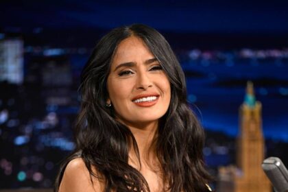 Salma Hayek celebrates incredible baby news at 59