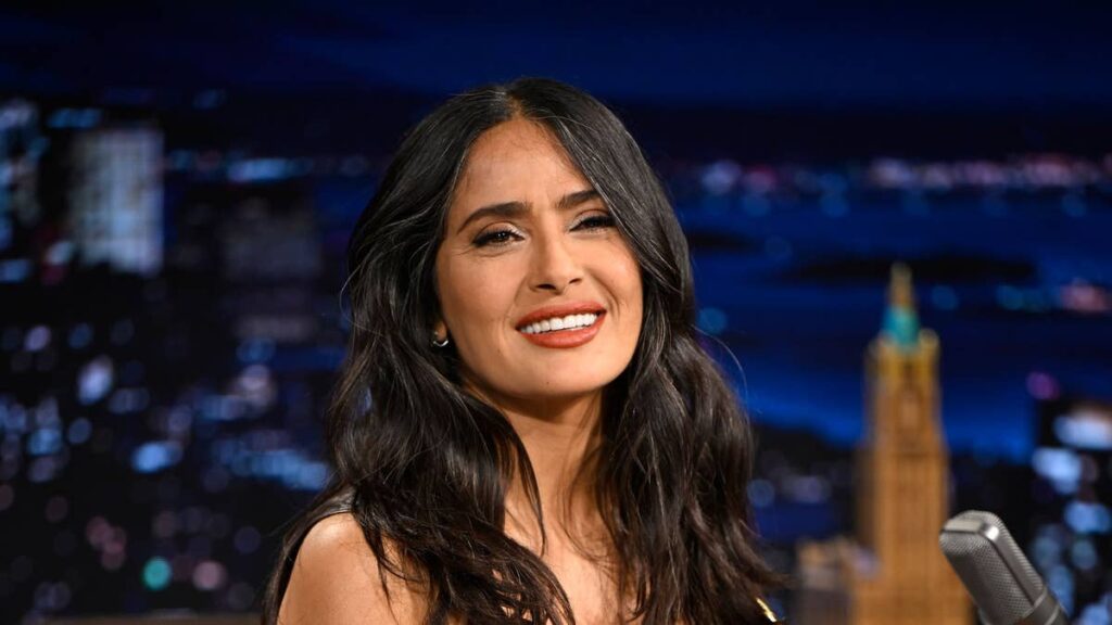 Salma Hayek celebrates incredible baby news at 59