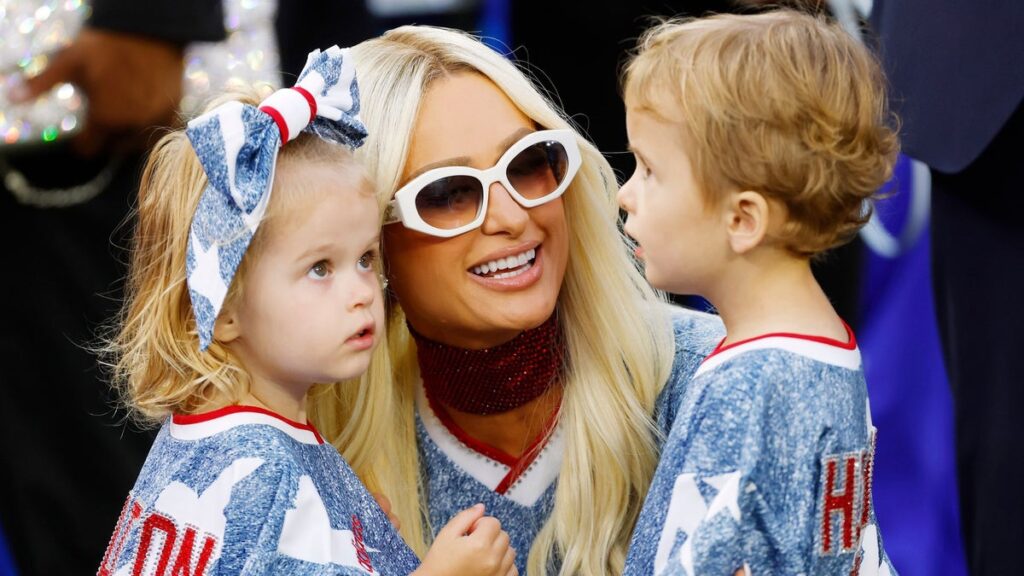 Paris Hilton’s son Phoenix has one important question about Britney Spears