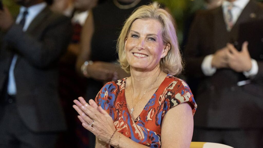 Duchess Sophie remains in good humour as royal tour begins with travel mishap