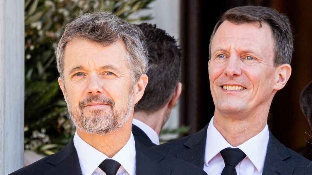 King Frederik’s first official royal duty at just 16 revealed in rare photos with Prince Joachim