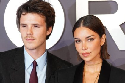 Cruz Beckham shares cheeky PDA pic with girlfriend Jackie Apostel as couple get glam for night out