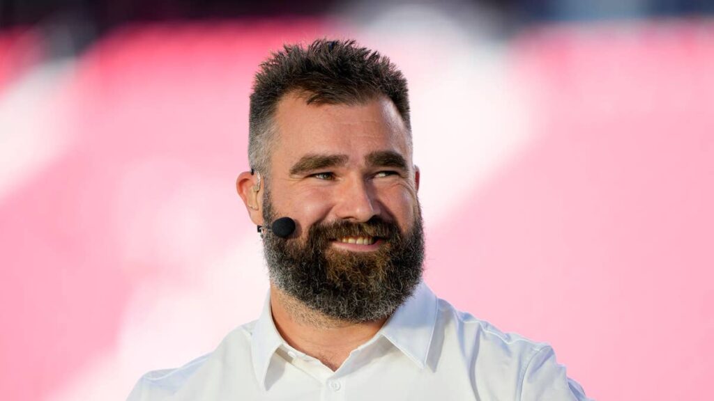 Jason Kelce looks unrecognizable without his bushy beard in must-see college photos