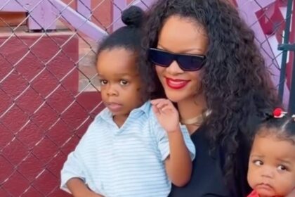 Ultra-glam Rihanna takes her 3 children to her hometown in full circle photos — but fans fixate on one detail