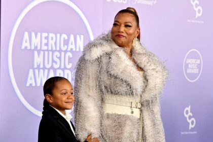 Queen Latifah’s rarely-seen son Rebel steals the spotlight in adorable family moment