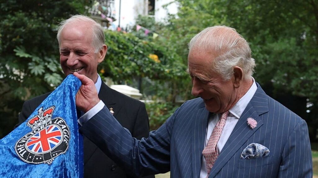 King Charles gets the giggles after accidental slip-up during royal engagement