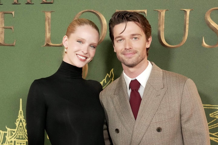 Abby Champion was both shocked and relieved when she learned the truth about fiancé Patrick Schwarzenegger's intimate "White Lotus" scenes.