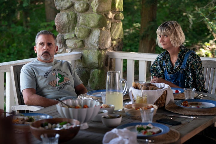 Steve Carell as Nick and Kerri Kenney-Silver as Anne in "The Four Seasons."