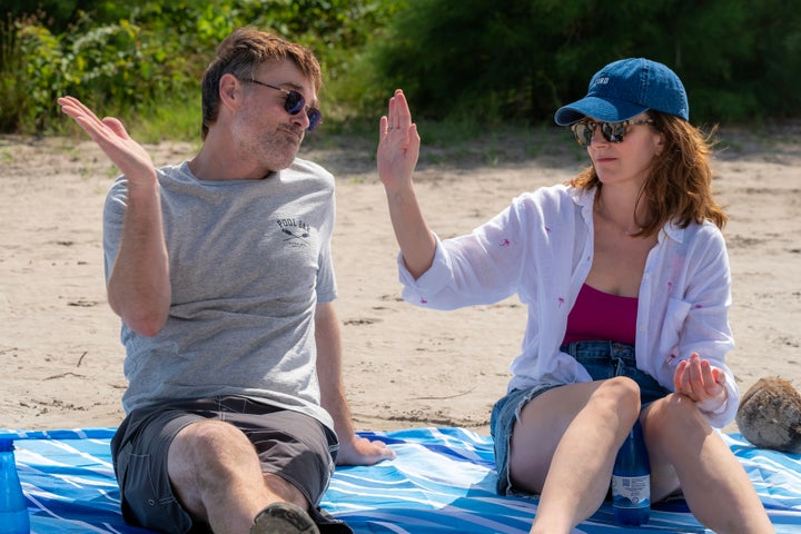 Will Forte as Jack and Tina Fey as Kate in "The Four Seasons."