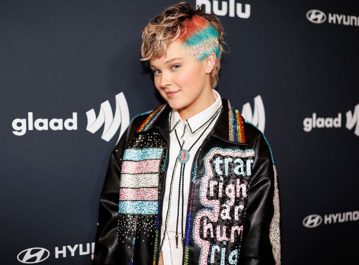 Jojo Siwa at the 36th Annual GLAAD Media Awards held at The Beverly Hilton on March 27 in Los Angeles, California.