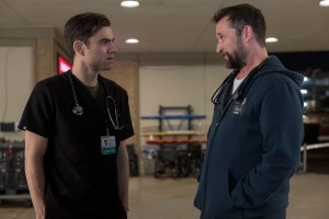 Robby tries to have a quiet moment when Langdon confronts him. (Warrick Page/MAX)