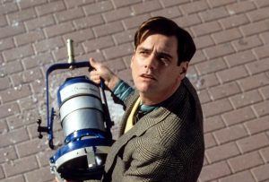 THE TRUMAN SHOW, Jim Carrey, 1998, (c)Paramount/courtesy Everett Collection (image upgraded to 17.7 x 12 in)