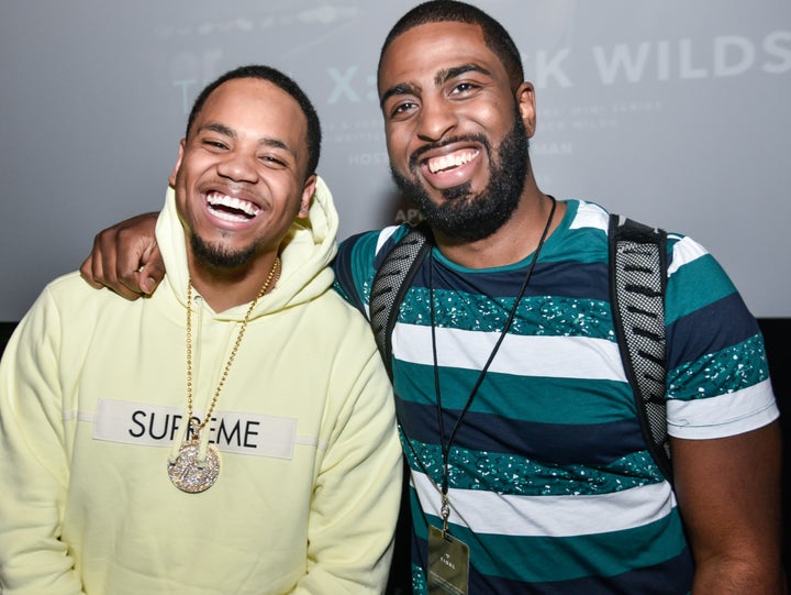 Wilds and Cally say they connected years ago during a phone interview and kept in touch from there. "Eventually, it just led to creativity," the latter shares. "Like, 'Yo, let's do something. Let's create something together.'"