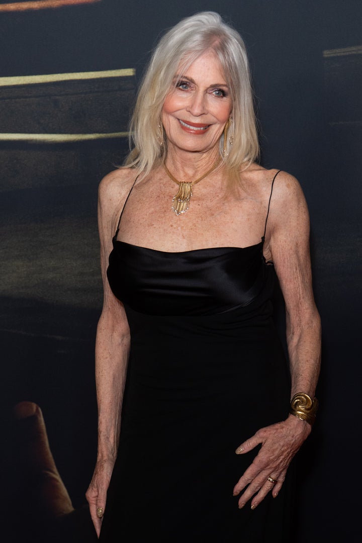 Joanna Cassidy attends the premiere of "The Uppercut" in Janury.