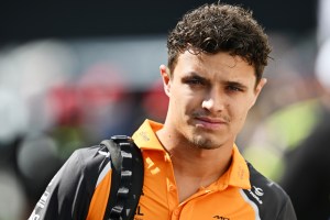 A still image of Lando Norris.